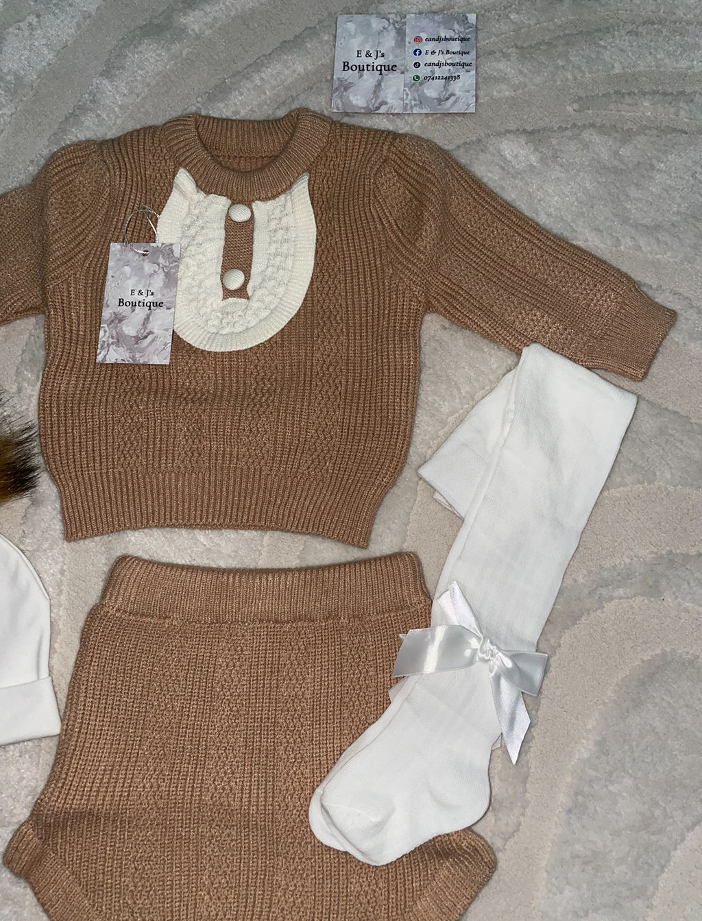 Knitted 4pc Set