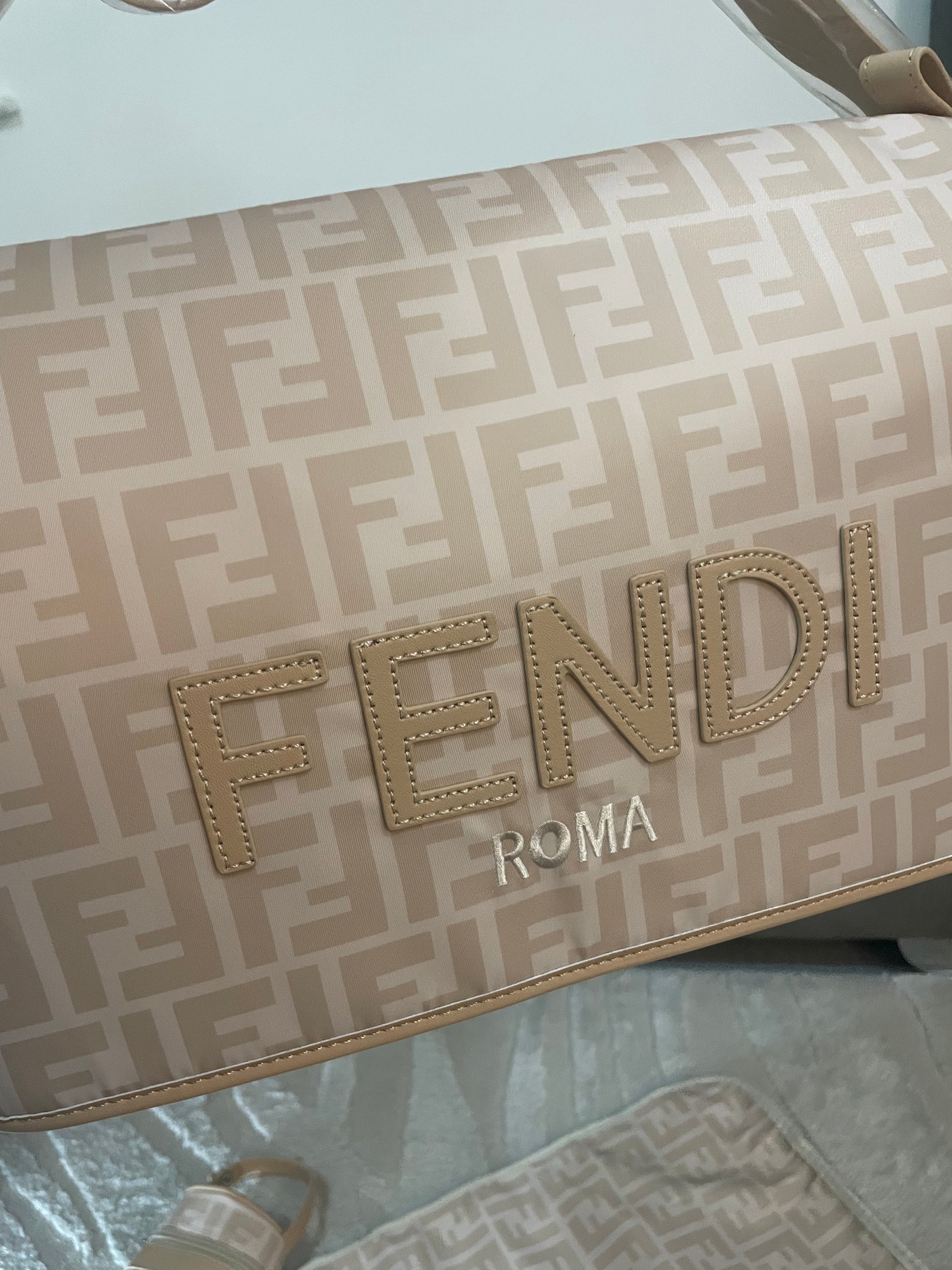 Fendi Cream Changing Bag