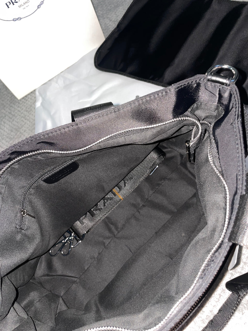 Prada Changing Bag + Gift Bag Set
