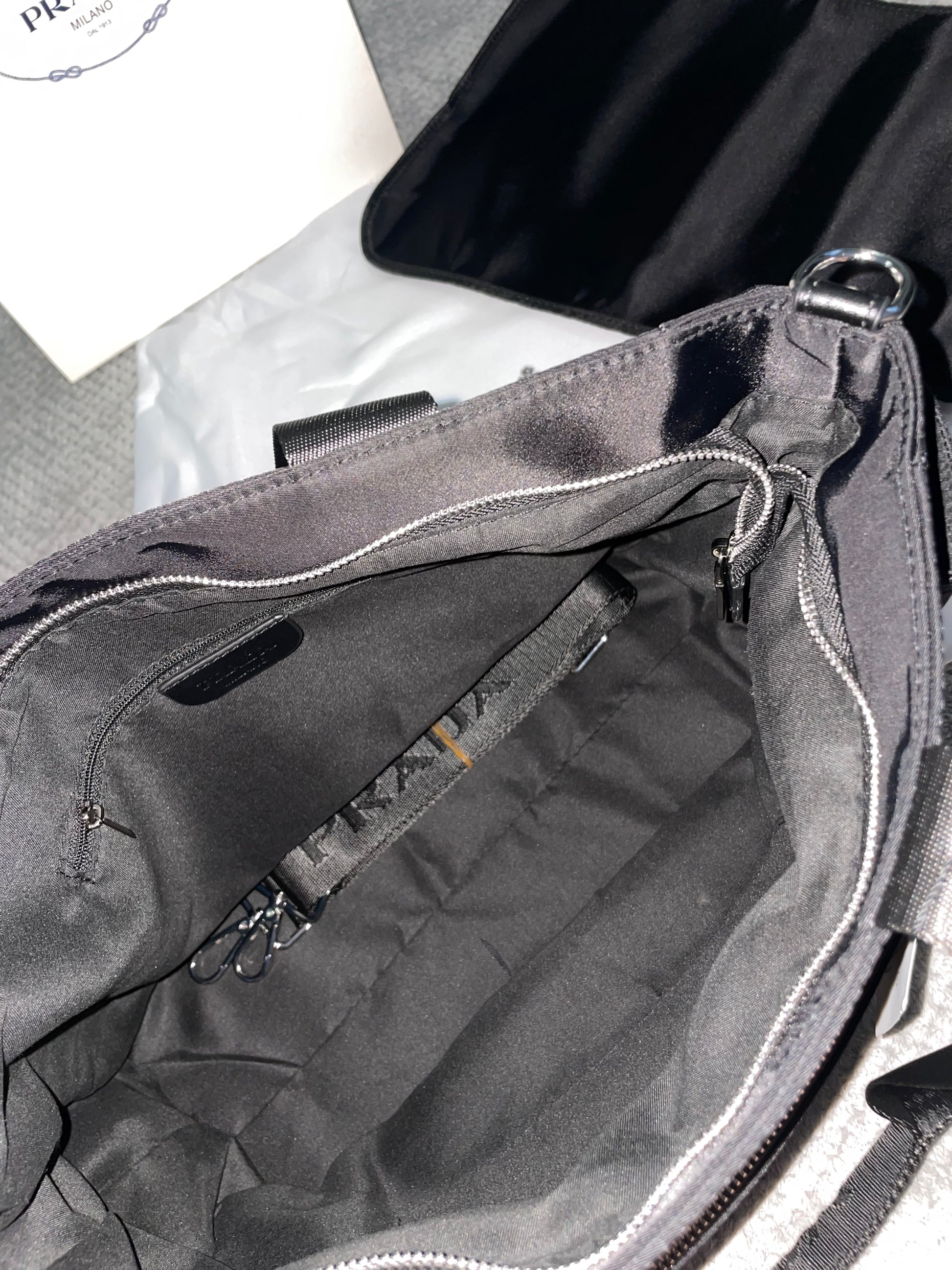 Prada Changing Bag + Gift Bag Set
