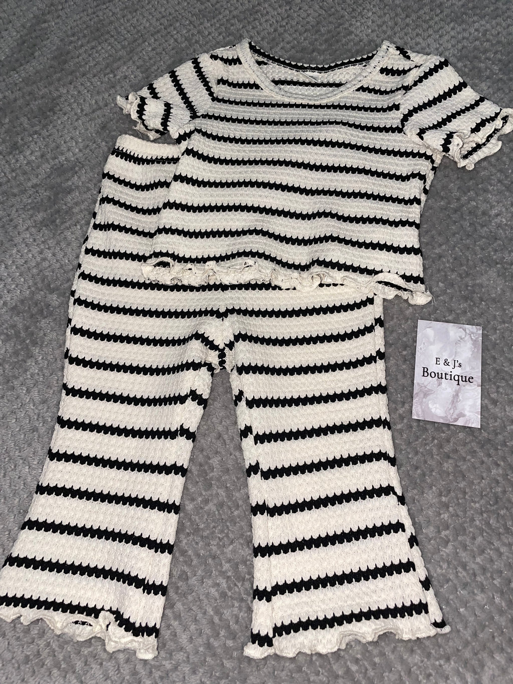 Girls Frilly Flared Loungeset