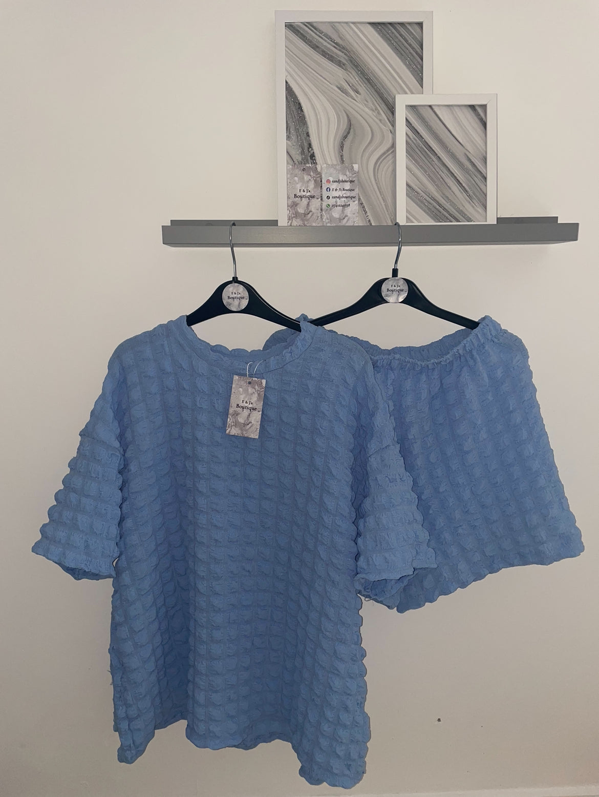 Women’s Waffle Shorts Set